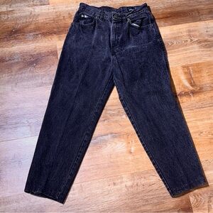 Chic Dark Gray Denim Jeans